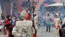 Les colles han fet dues sessions del seguici popular de les Festes i Fires de Sant Maties