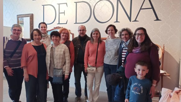 Matinal artística amb el Moviment Educatiu de l’Alt Camp al Museu Terra de l'Espluga