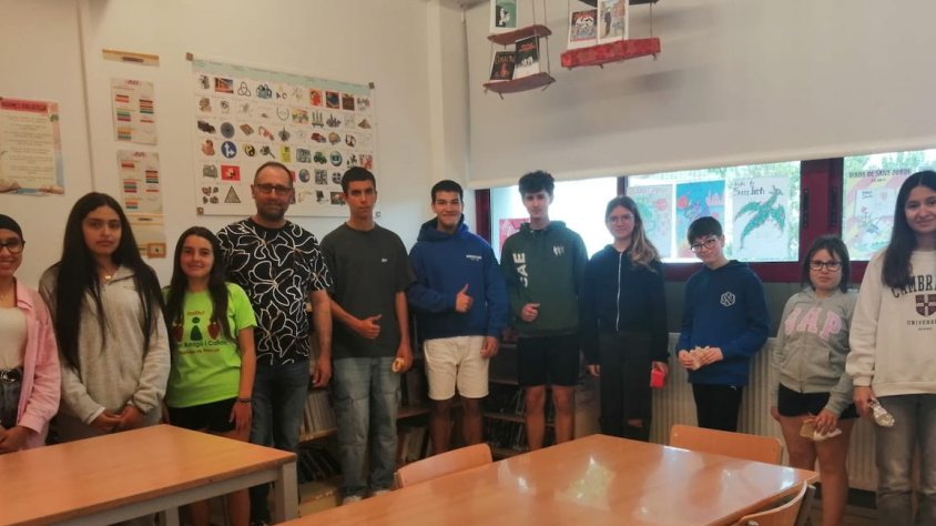ELs alumnes de l’Institut Joan Amigó obtingueren vuit premis en el Certamen Literari del Casal de l’Espluga