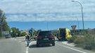Dos ferits lleus a la C-14 en dos accidents en tres hores de diferència 