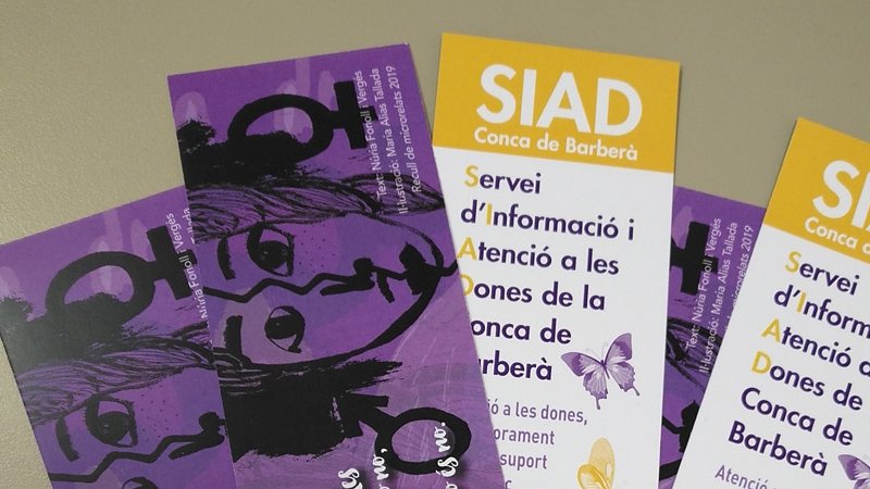 Per Sant Jordi, nou punt de llibre del Servei d'Informació i Atenció a les Dones (SIAD)