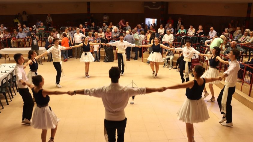 L'Aplec de 2024 es va celebrar a la sala recreativa a causa del temps