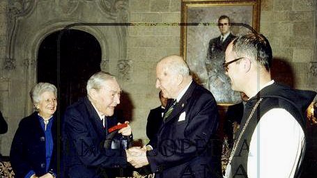 Tarradellas i Josep Pla. Trobades