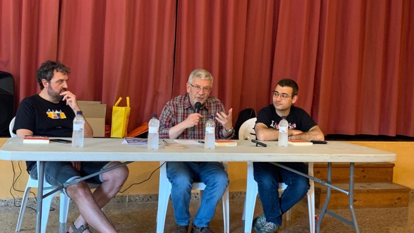 Vilaverd acull la presentació del llibre 'Apòstols i mercaders. Anys de lluita social a Catalunya'