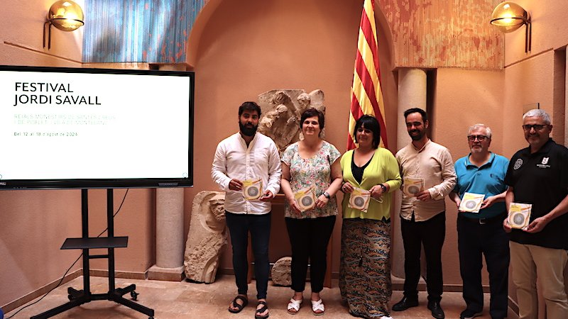 Montblanc acollirà una nova edició del festival Jordi Savall