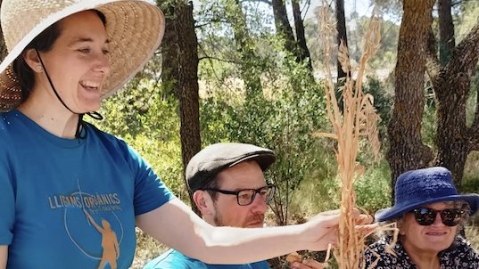 Quaranta-tres agents turístics privats i públics van visitar la finca de Lligams Orgànics