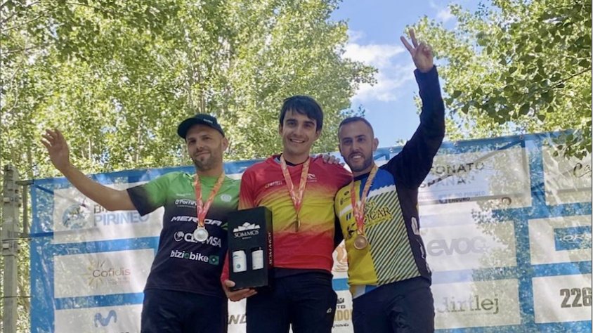 Arnau Sugrañes Campió d’Espanya de BTT