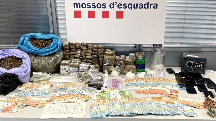 Els Mossos d’Esquadra desarticulen a Montblanc un grup criminal dedicat a distribuir cocaïna i haixix al Camp de Tarragona
