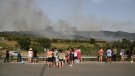 Estabilitzat el foc a Montblanc que ha obligat a evacuar 2.000 persones d'un càmping