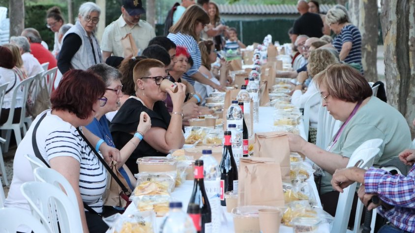 L'Associació APRODISCA celebra la primera festa d'estiu a l'ermita de Sant Josep