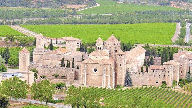 Imatge general del Monestir de Poblet