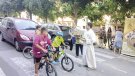 Una quarantena de vehicles participen en la benedicció de Sant Cristòfol a Sarral