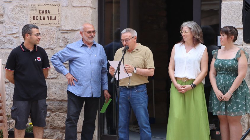 Arrenca festa major de Sant Cristòfol a Vilaverd amb el pregó