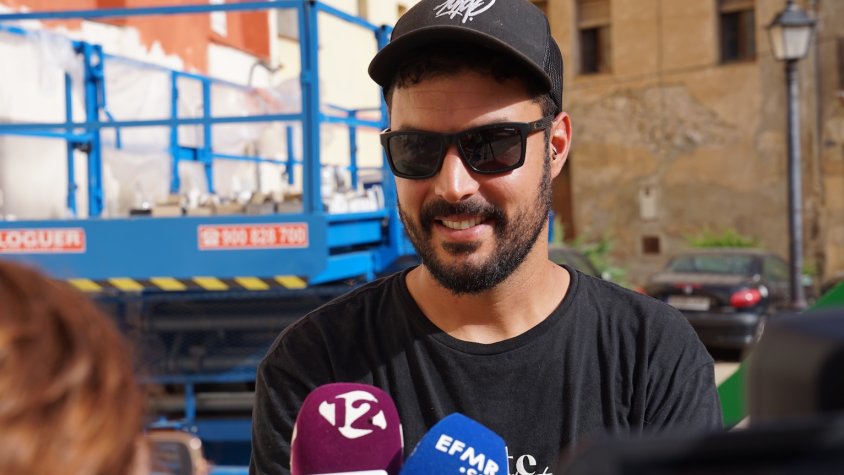 Christian Sasa, artista convidat al Graff Tech Fest de l'Espluga de Francolí