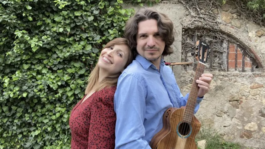 El Duet Strambotics als dimarts a la fresca de Les Piles