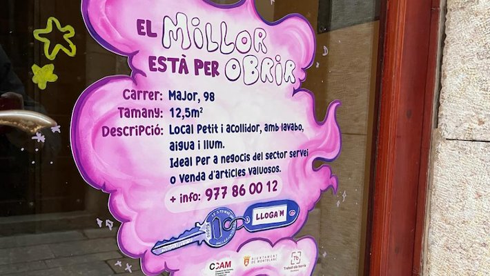 L'Ajuntament de Montblanc aconsegueix llogar sis locals comercials buits