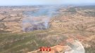 Una vintena de dotacions en un incendi a Santa Coloma de Queralt