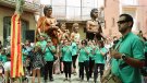Èxit de participació i assistència amb el seguici popular tradicional de la Festa Major de l'Espluga de Francolí