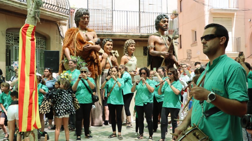 Èxit de participació i assistència amb el seguici popular tradicional de la Festa Major de l'Espluga de Francolí