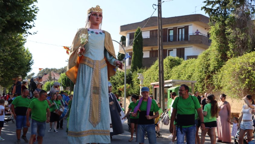 Vimbodí i Poblet celebra la 36a edició de la Trobada Gegantera en plena festa major