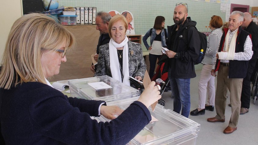 A Montblanc, la participació a les sis de la tarda s'eleva al 63,77% 