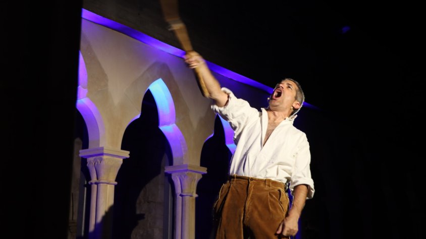 Els Llops de Guimerà, explicat per en Manelic agrada al públic montblanquí