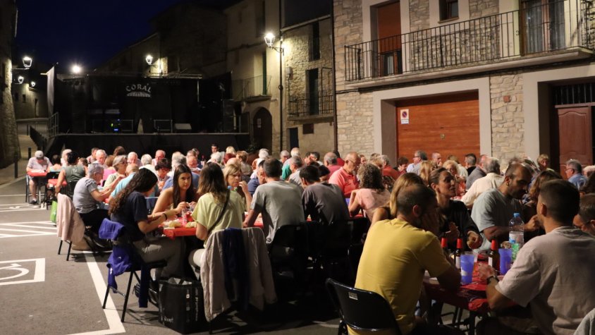 Imatge d'una festa major anterior a Conesa
