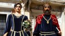 Tot preparat per a què els Gegants de Montblanc presentin la seva nova imatge