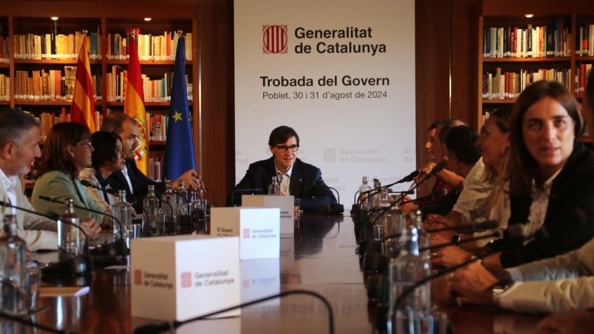 El traspàs de Rodalies, el català a la UE i recuperar el lideratge econòmic, entre els encàrrecs d'Illa als consellers
