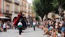 Montblanc es prepara per als actes centrals de la festa major amb la mirada al cel