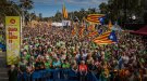 Clam per a la independència en la manifestació de Tarragona per reclamar un millor servei ferroviari