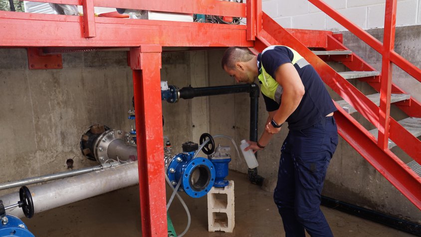 Entra en funcionament la connexió de l’Espluga amb la xarxa del CAT
