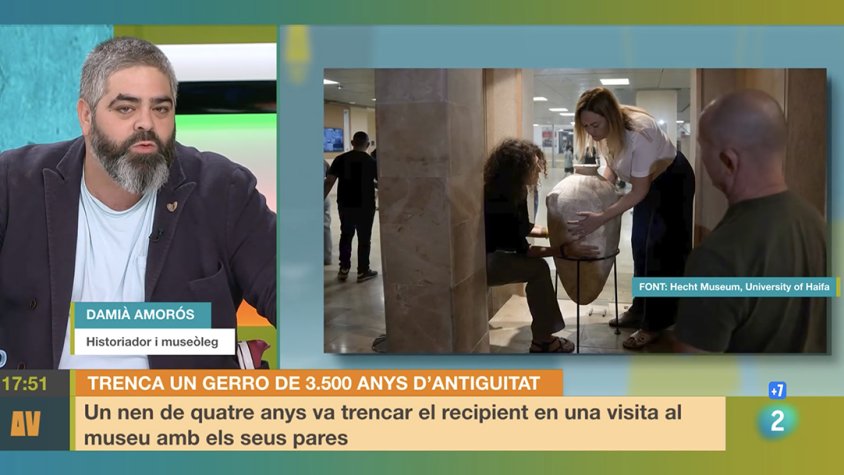 Col·laboració de Damià Amorós el dijous 19 de setembre al programa l'Altaveu de RTVE Catalunya