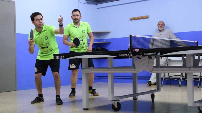 L’Espluga, a la final de la Copa B de tennis taula 