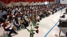 Els alumnes de la comarca omplen el Pavelló del Casal Montblanquí amb la Cantata “La llegenda de la princesa i Sant Jordi”