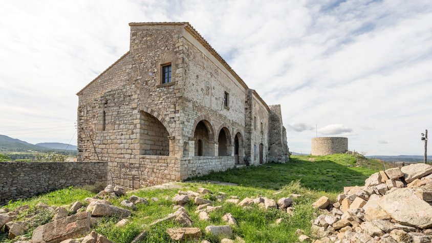 Inicien la quarta fase de les obres de restauració del castell de Barberà de la Conca