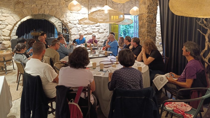 Una vintena de persones participen de la primera trobada de Watt del Corb