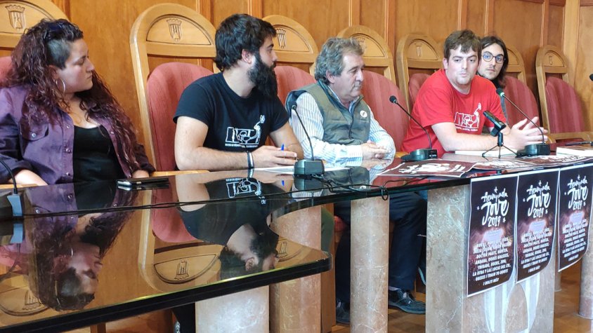 Presentació de l'Acampada Jove a Montblanc, aquest dimarts 7 de maig