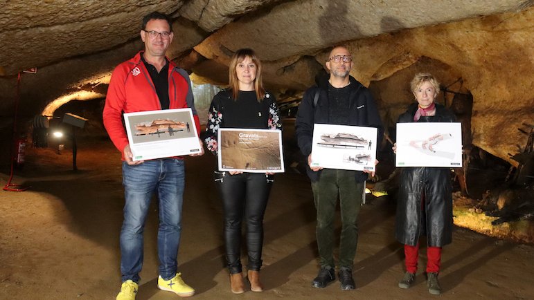 L'Espluga del Francolí busca un milió d'euros per museïtzar els gravats paleolítics de la Cova de la Font Major