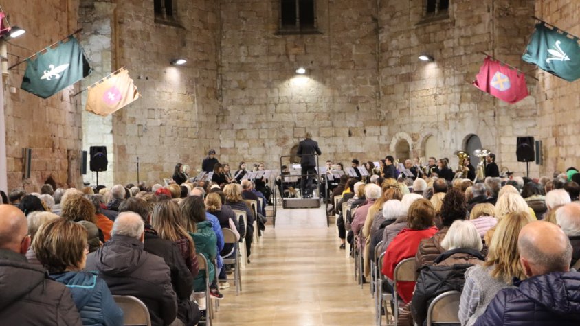 Concert de la Banda de Música Verge de la Serra de Montblanc amb motiu de Santa Cecília