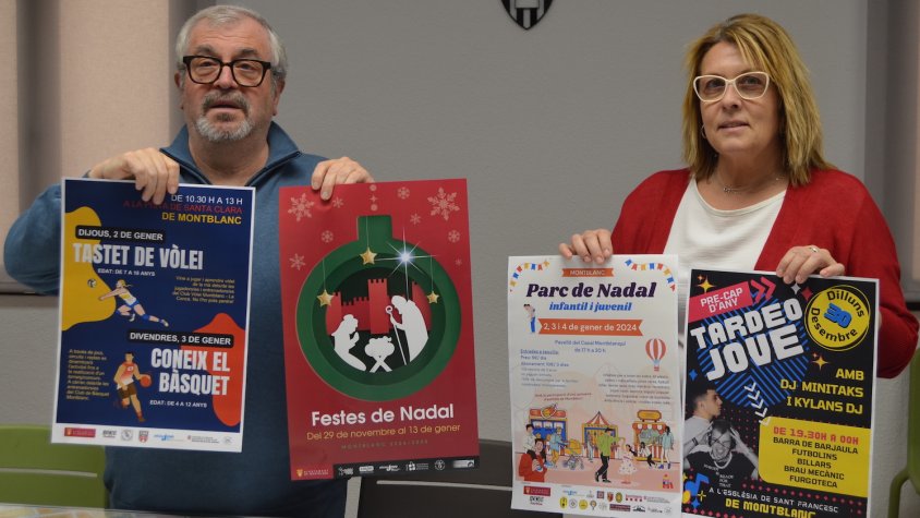 Montblanc presenta una gran varietat d'actes en la programació de nadal