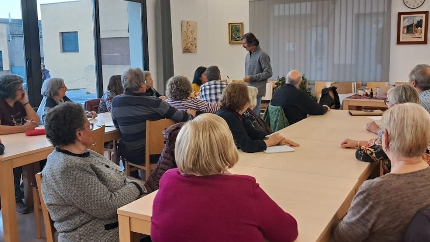 Darrera sessió del curs que s'ha fet cada dimecres a Sarral