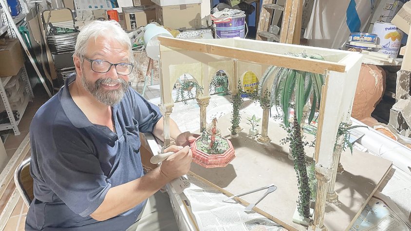 "La idea del Museu és que el visitant sigui com una figura de pessebre"