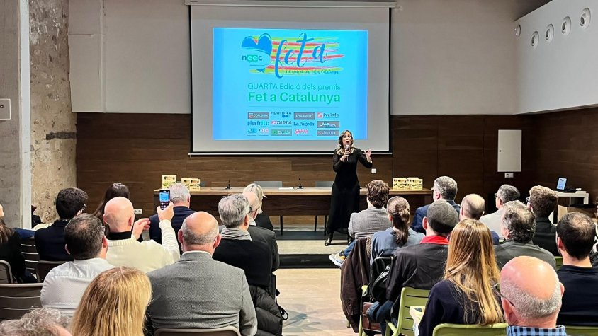 Montblanc acull el lliurament de la quarta edició dels premis Fet a Catalunya al claustre de Sant Francesc