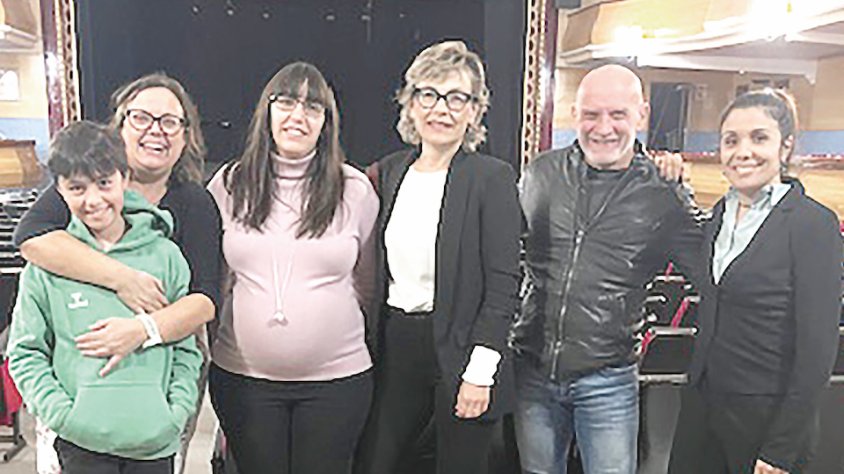 "Hem pogut constatar que Santa Coloma és un poble que gaudeix del teatre"