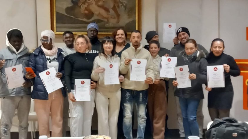 Participants al curs de català