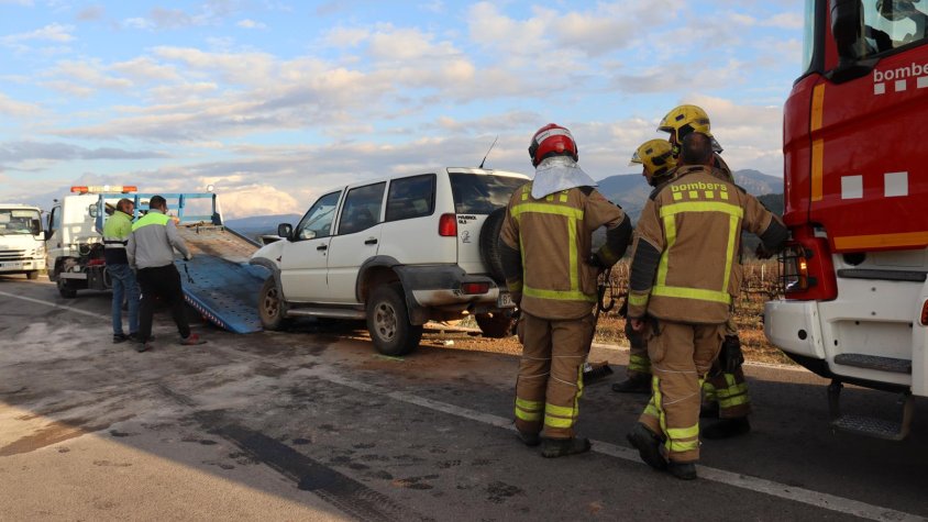 Una persona mor en un accident de trànsit a Montblanc