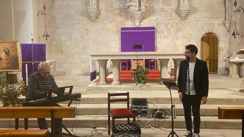 Gran èxit del concert poètic a l'església de Vimbodí