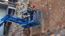 Les obres a Cal Macip de Montblanc deixen al descobert dos finestrals renaixentistes del Palau Alenyà