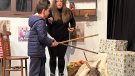 Rocafort enceta les festes de Nadal amb el Caga Tió Popular